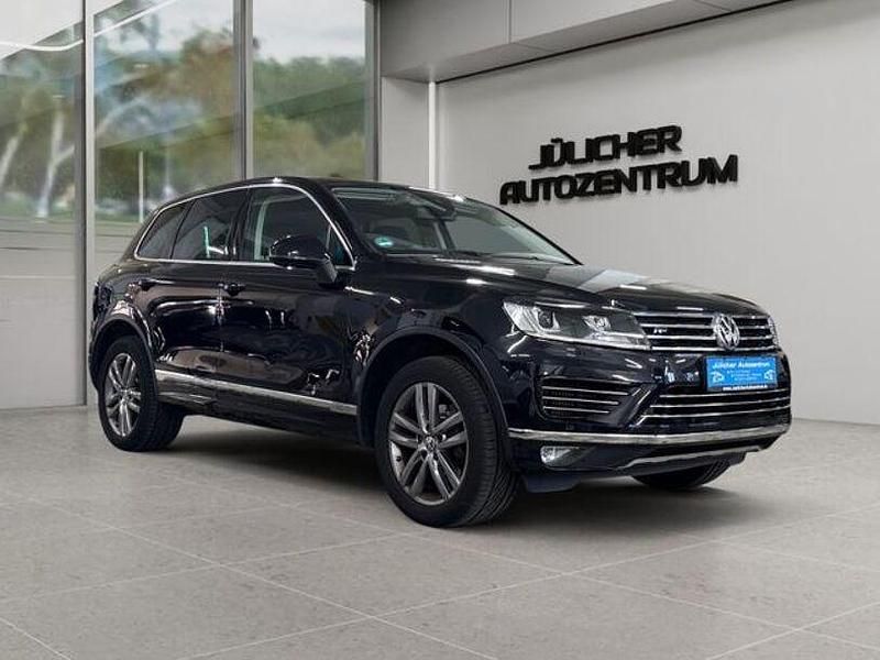 Schwarz Gebraucht 2015 VW Touareg Terrain Tech SUV | 22.490 € (Superpreis) - Bild 1/4
