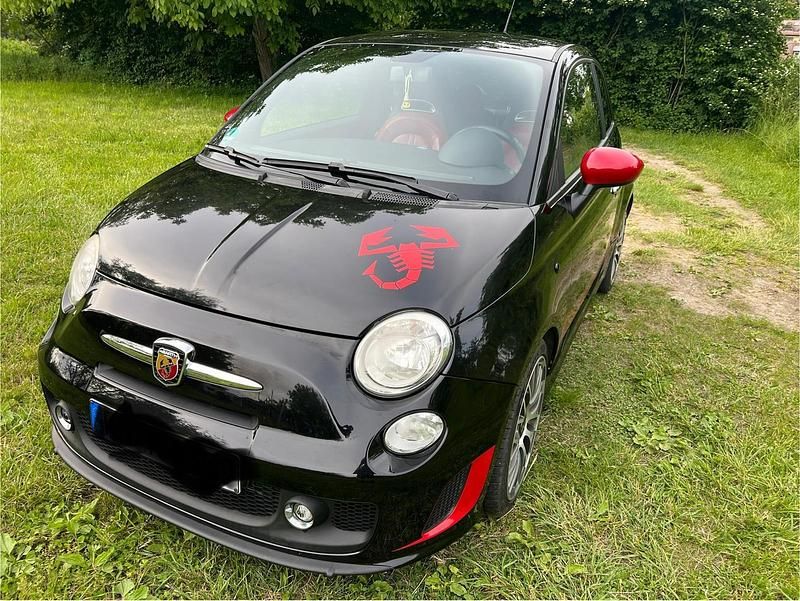Schwarz Gebraucht 2009 Fiat 500 Abarth Kleinwagen | 8.400 € (Fairer Preis) - Bild 1/4