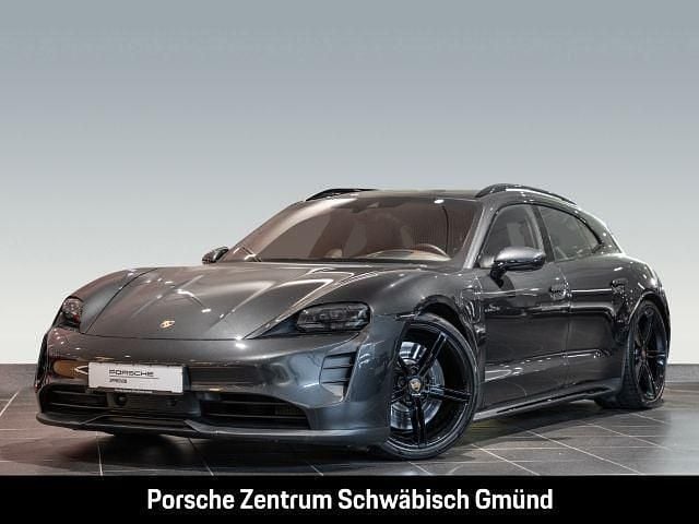 Grau Gebraucht 2022 Porsche Taycan GTS Sport Turismo Limousine | 84.880 € (Fairer Preis) - Bild 1/4