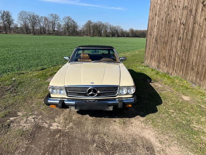Gebraucht Mercedes SL450 180 PS (132 kW) 1977 Beige Cabrio