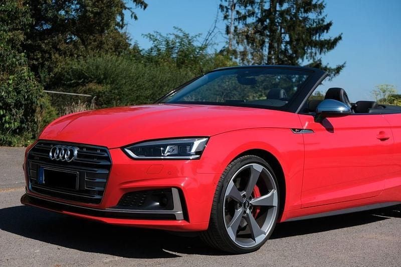 Rot Gebraucht 2018 Audi S5 Cabriolet Sport Cabrio | 39.900 € (Guter Preis) - Bild 1/4