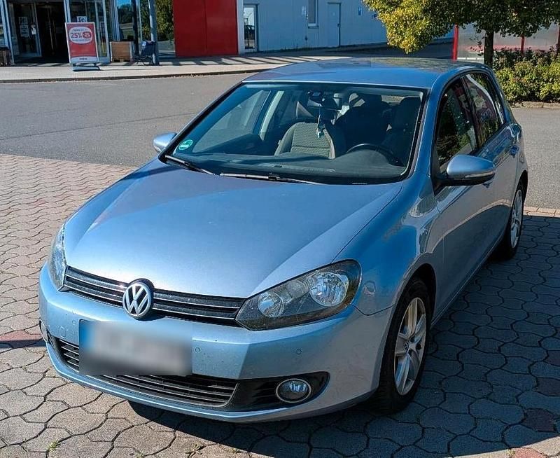 Blau Gebraucht 2009 VW Golf VI Kleinwagen | 3.800 € (Superpreis) - Bild 1/4