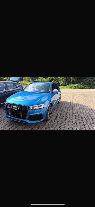 Blau Gebraucht 2016 Audi RS Q3 Performance SUV | 29.999 € (Guter Preis) - Bild 1/4
