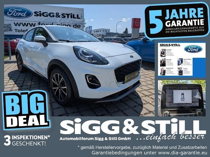 Frostweiß Gebraucht 2022 Ford Puma Titanium SUV | 16.750 € (Fairer Preis) - Bild 1/4