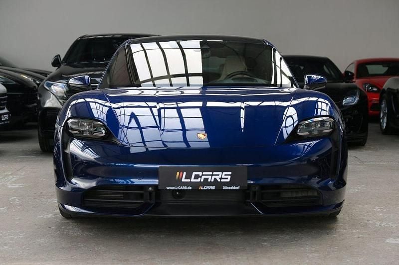 Gebraucht Porsche Taycan Turbo 500 kW (680 PS) 2021 Blau Limousine