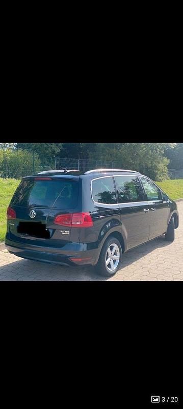 Gebraucht VW Sharan 140 PS (102 kW) 2013 Schwarz Van / Kleinbus
