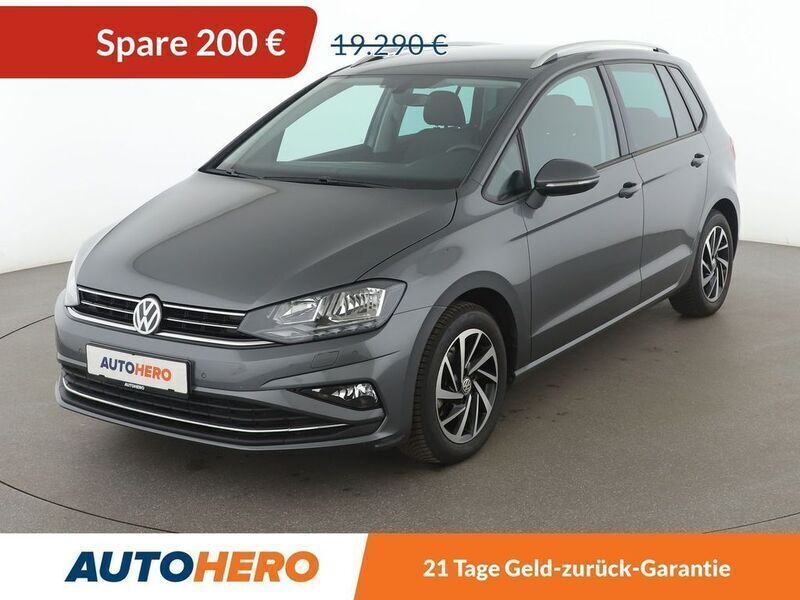 Grau Gebraucht 2018 VW Golf Sportsvan Join Van / Kleinbus | 19.090 € (Fairer Preis) - Bild 1/3
