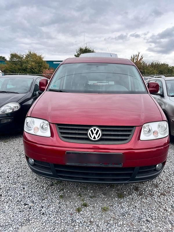 Rot Gebraucht 2008 VW Caddy Van / Kleinbus | 2.800 € (Superpreis) - Bild 1/4