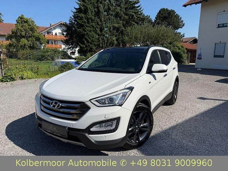 Weiß Gebraucht 2016 Hyundai Santa Fe Premium SUV | 16.990 € (Superpreis) - Bild 1/4