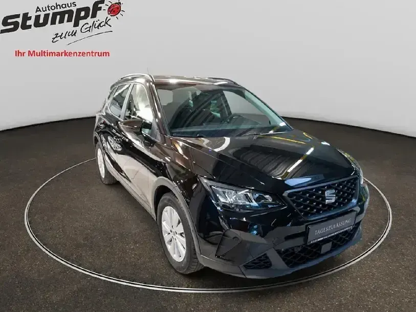 Neu Seat Arona Style 116 PS (85 kW) 2025 Midnight schwarz metallic SUV