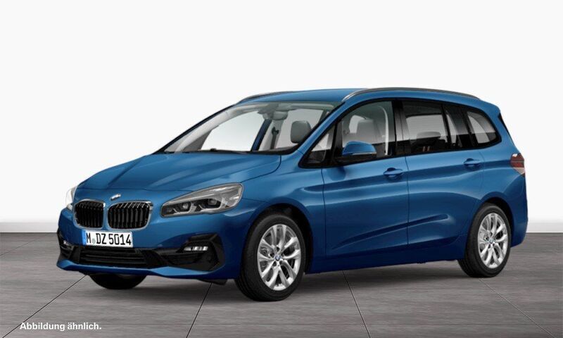 Blau Gebraucht 2022 BMW 218 Gran Tourer Performance Van / Kleinbus | 27.990 € - Bild 1/3