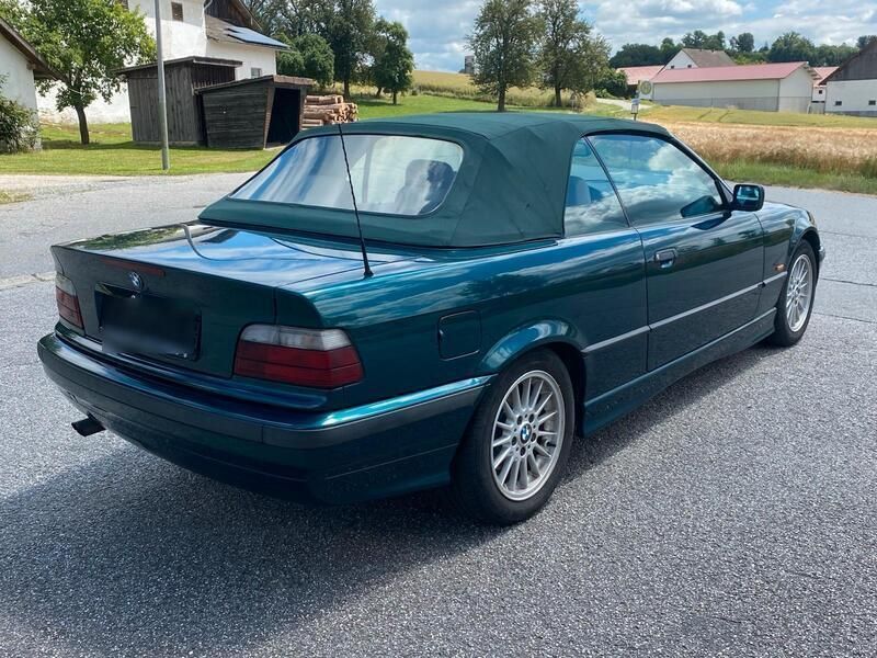 Grün Gebraucht 1997 BMW 320 Cabriolet Cabrio | 8.000 € (Superpreis) - Bild 1/4