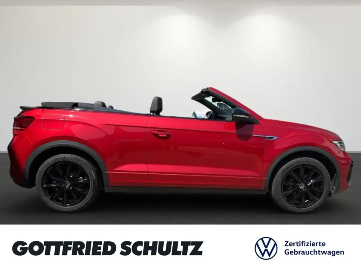 Gebraucht VW T-Roc Cabriolet R-line 150 PS (110 kW) 2023 Rot Cabrio