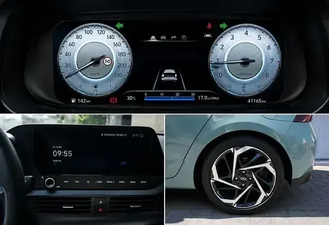 Gebraucht Hyundai i20 101 PS (74 kW) 2022 Grün Kleinwagen