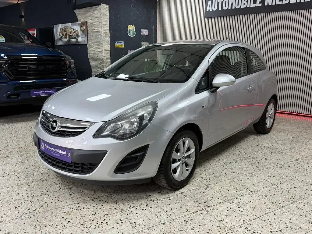 Gebraucht Opel Corsa 86 PS (63 kW) 2014 Silber Kleinwagen