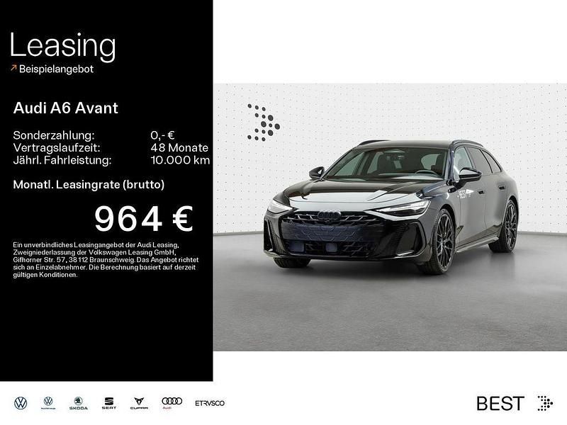 Schwarz Gebraucht 2025 Audi A6 S-Line Kombi | 66.875 € (Fairer Preis) - Bild 1/4