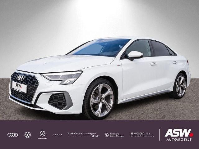 Gebraucht Audi A3 S-Line 150 PS (110 kW) 2022 Gletscherweiß metallic Limousine