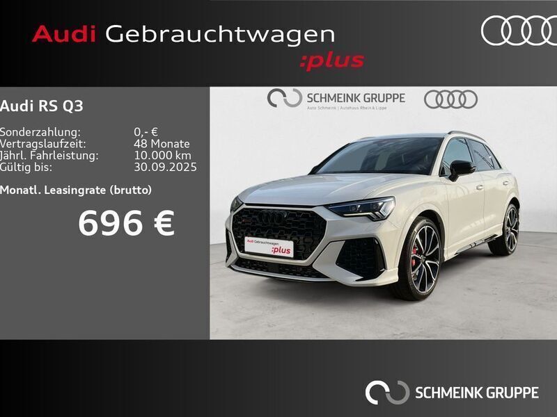 Gletscherweiß metallic Gebraucht 2024 Audi RS Q3 Ambiente SUV | 63.980 € (Fairer Preis) - Bild 1/4