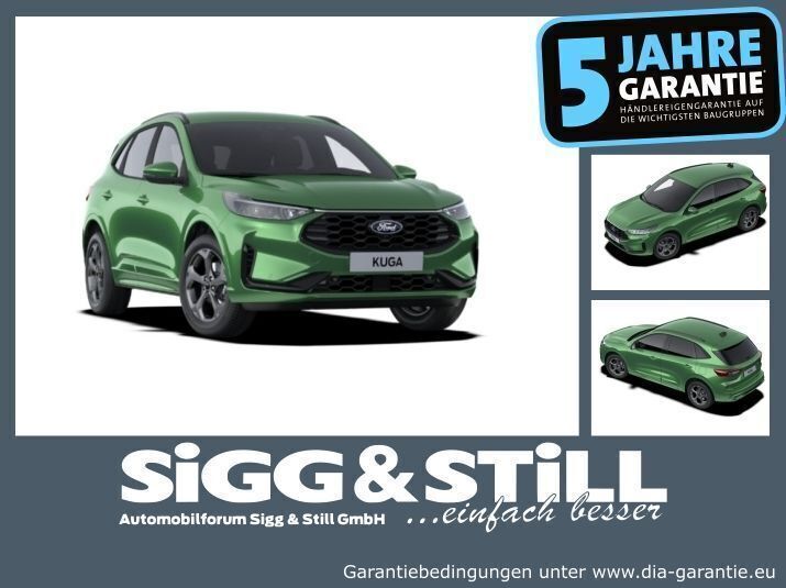 Bursting green Neu 2025 Ford Kuga ST-Line SUV | 36.380 € (Superpreis) - Bild 1/4