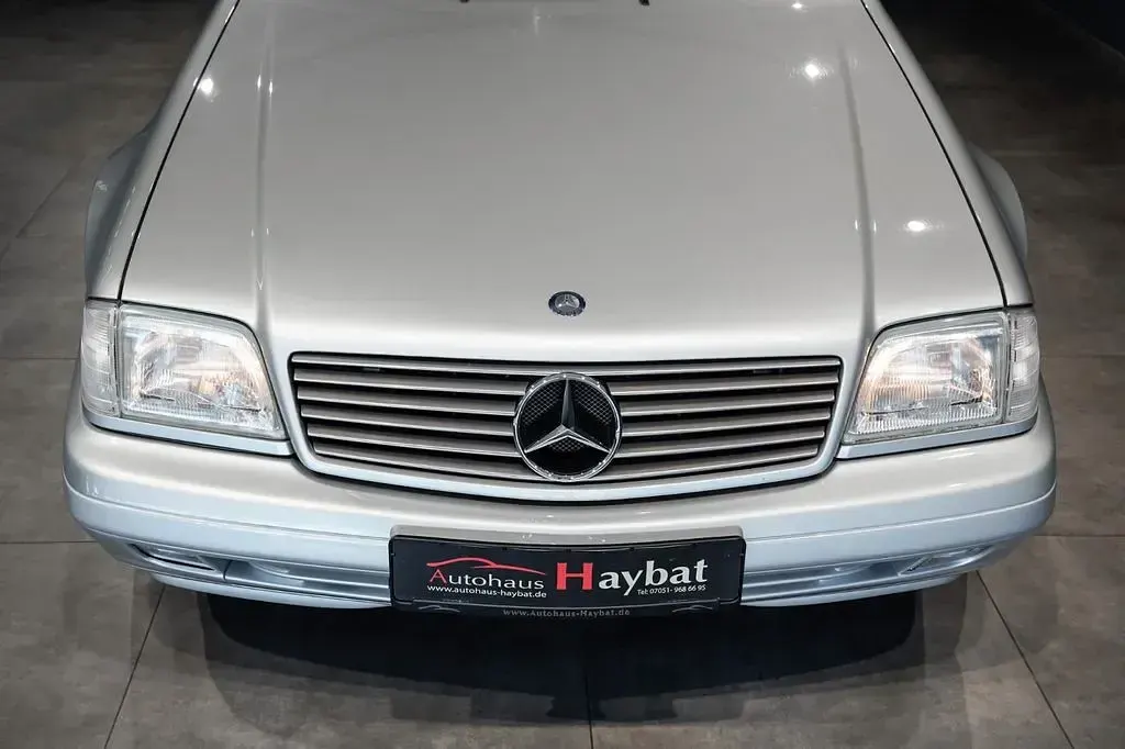 Gebraucht Mercedes SL320 224 PS (164 kW) 2000 Silber Cabrio