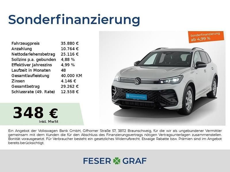 Gebraucht VW Tiguan Style 150 PS (110 kW) 2024 Oryxweiß perlmutteffekt SUV