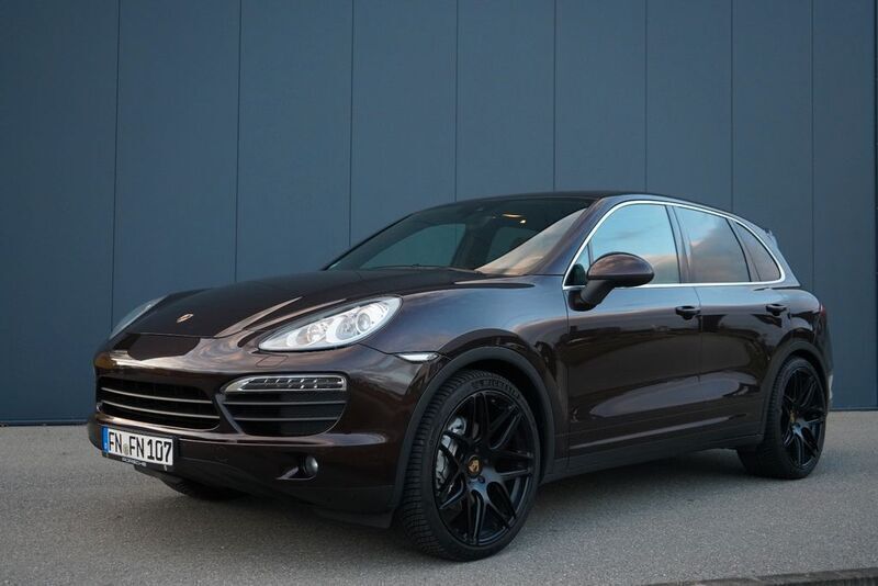 Braun Gebraucht 2014 Porsche Cayenne S SUV | 26.000 € (Superpreis) - Bild 1/4