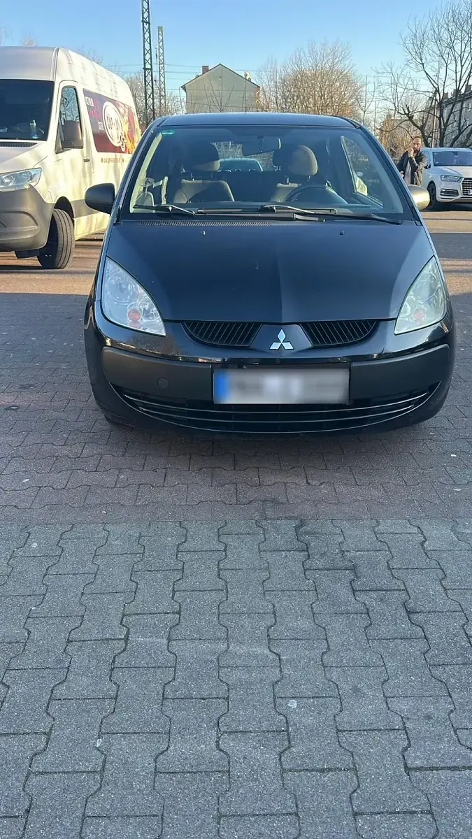 Gebraucht Mitsubishi Colt 95 PS (69 kW) 2008 Schwarz Kleinwagen