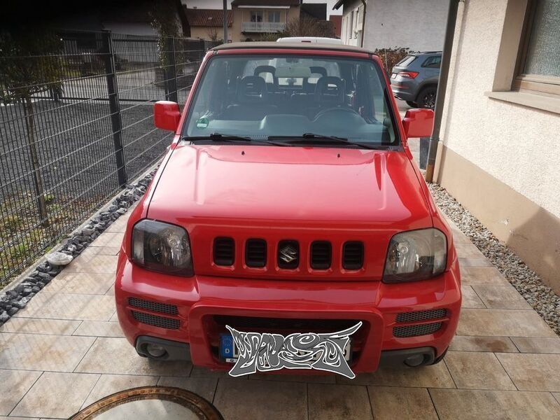 Rot Gebraucht 2006 Suzuki Jimny SUV | 8.500 € (Fairer Preis) - Bild 1/4