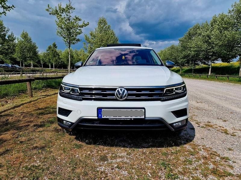 Gebraucht VW Tiguan Allspace 239 PS (175 kW) 2019 Weiß SUV