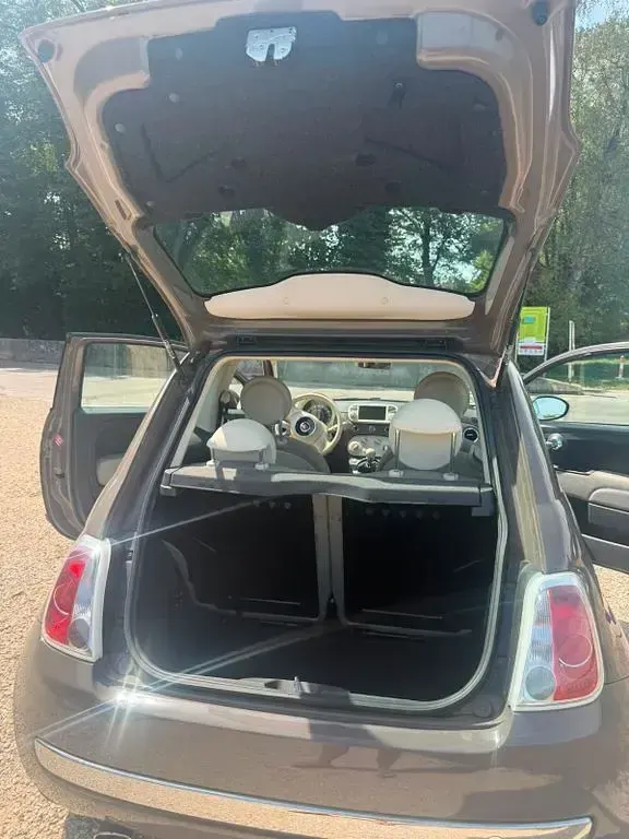 Gebraucht Fiat 500 Lounge 101 PS (74 kW) 2007 Grau Kleinwagen