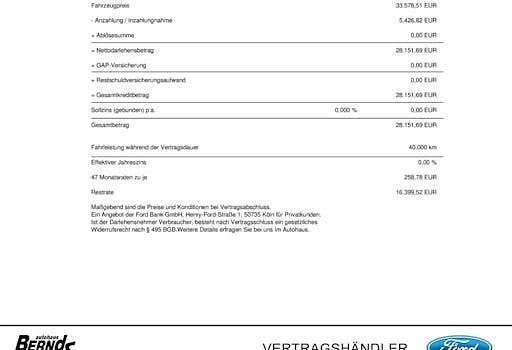 Neu Ford E-Transit Trend 100 kW (136 PS) 2025 Weiß Van
