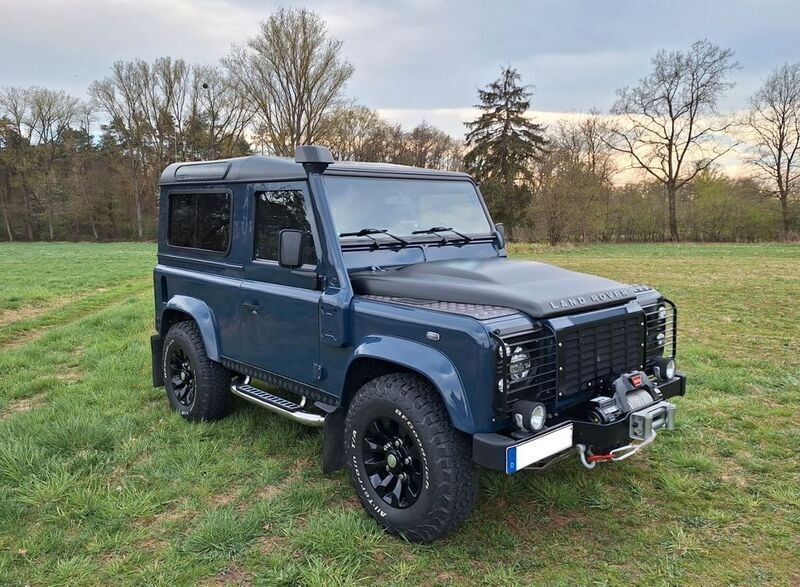 Blau Gebraucht 2008 Land Rover Defender SUV | 39.900 € (Fairer Preis) - Bild 1/4