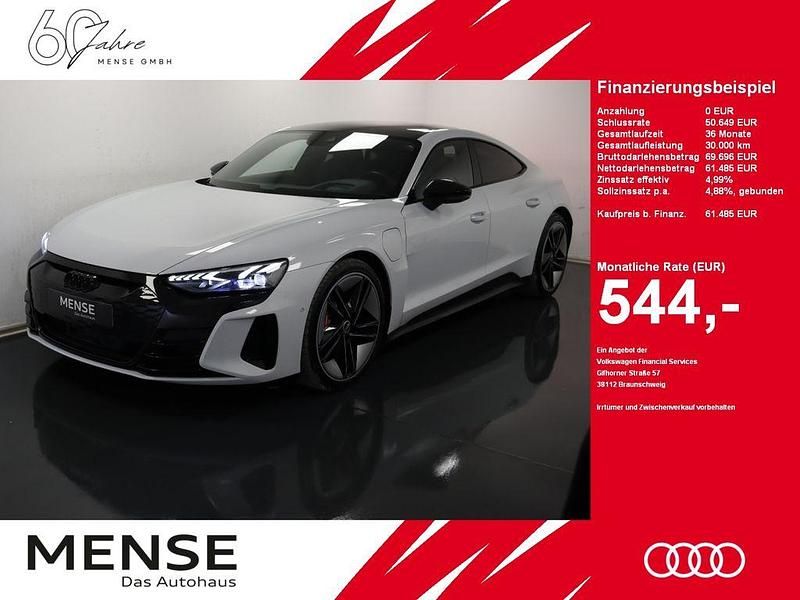 Suzukugrau Gebraucht 2022 Audi e-tron GT quattro Ambiente Limousine | 61.485 € (Fairer Preis) - Bild 1/4