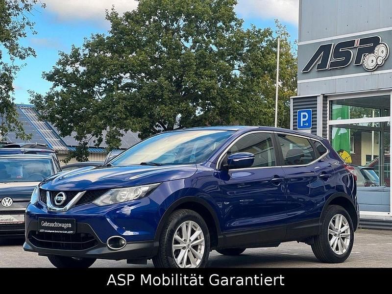 Blau Gebraucht 2014 Nissan Qashqai Acenta SUV | 9.499 € (Etwas zu teuer) - Bild 1/4