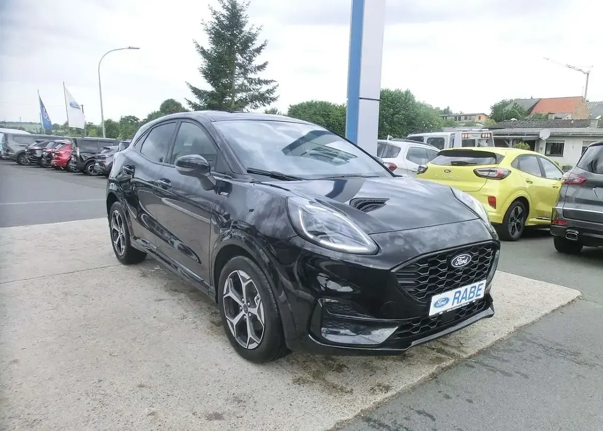 Neu Ford Puma ST-Line 125 PS (91 kW) 2025 Obsidian schwarz SUV