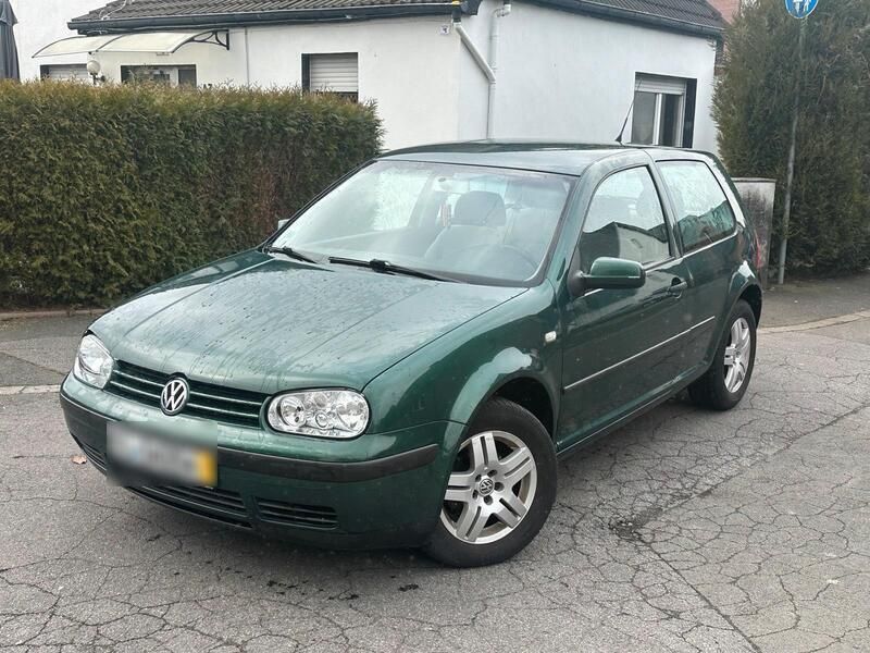 Grün Gebraucht 2000 VW Golf IV Kleinwagen | 1.200 € (Superpreis) - Bild 1/4