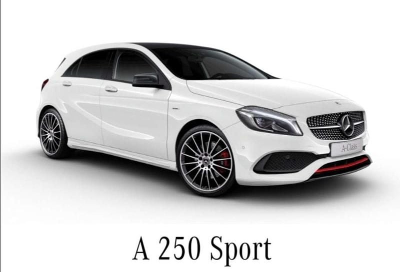 Weiß Gebraucht 2018 Mercedes A250 AMG Limousine | 19.999 € (Superpreis) - Bild 1/4