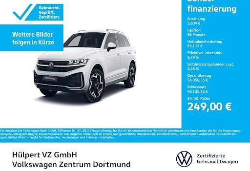 Gebraucht VW Touareg R-line 231 PS (169 kW) 2025 Weiß SUV