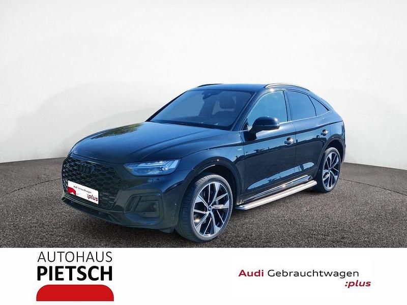 Mythosschwarz metallic Gebraucht 2022 Audi Q5 Sportback Ambiente SUV | 39.900 € (Fairer Preis) - Bild 1/4