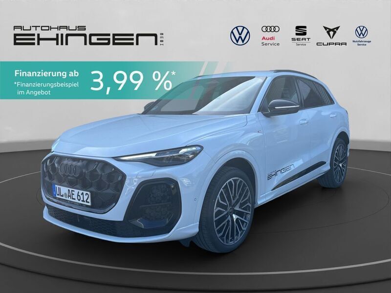 Gletscherweiß metallic Gebraucht 2025 Audi Q5 S-Line SUV | 68.888 € - Bild 1/3