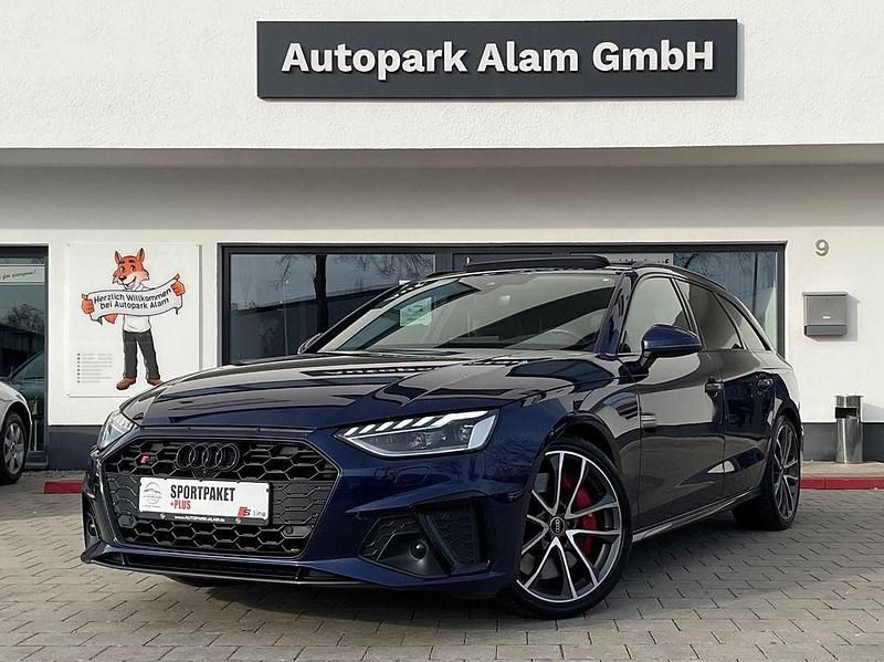 Blau Gebraucht 2022 Audi S4 Sport Limousine | 41.999 € (Etwas zu teuer) - Bild 1/4
