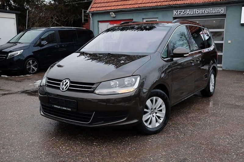 Gebraucht VW Sharan Comfortline 200 PS (147 kW) 2014 Schwarz Van / Kleinbus