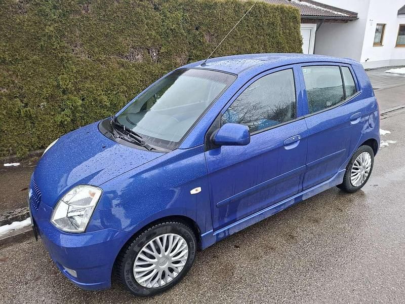 Gebraucht Kia Picanto LX 65 PS (47 kW) 2005 Blau Kleinwagen