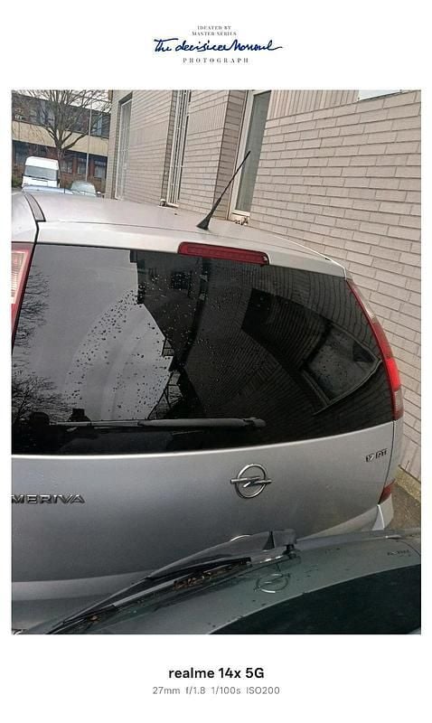 Gebraucht Opel Meriva 125 PS (91 kW) 2005 Silber Van / Kleinbus