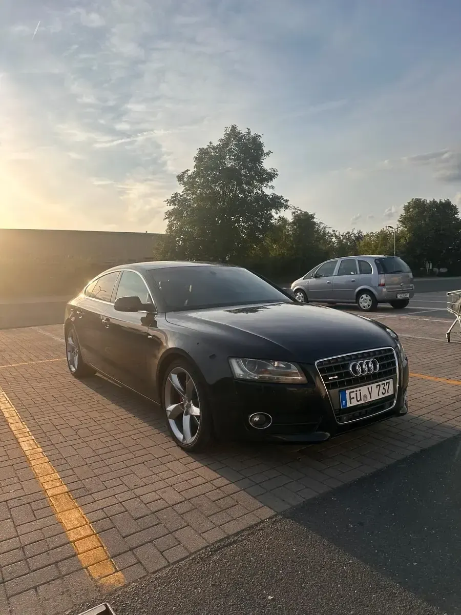Gebraucht Audi A5 S-Line 211 PS (155 kW) 2012 Schwarz Coupé