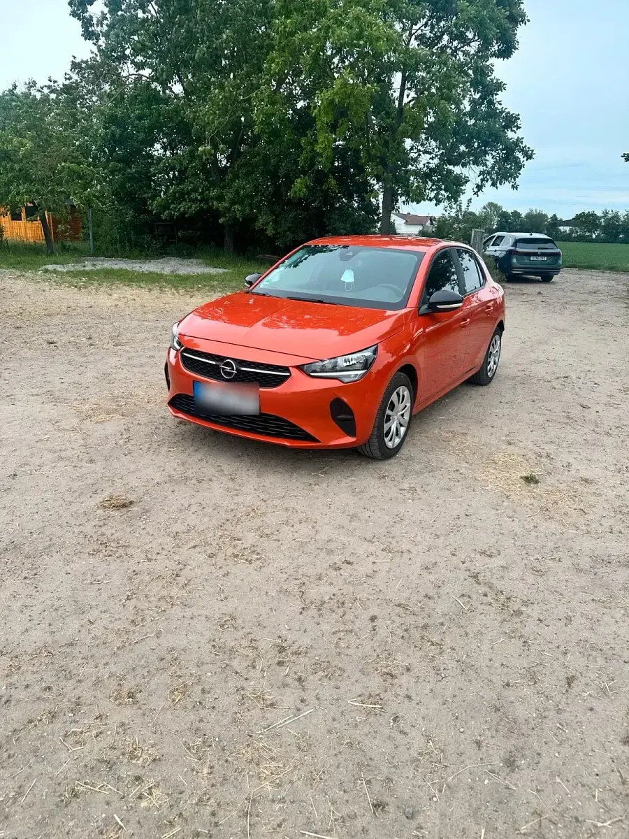 Usata Opel Corsa-e 100 kW (136 CV) 2022 Arancione Utilitaria