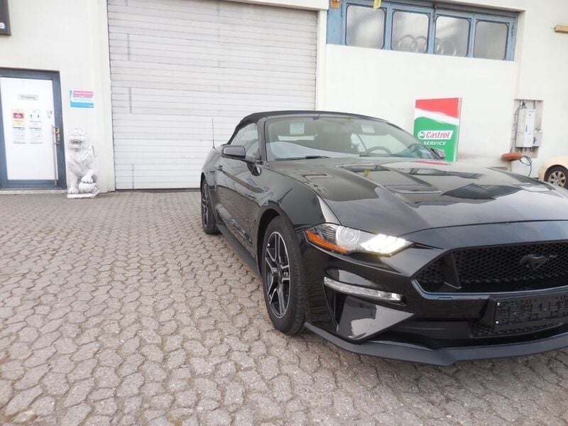 Gebraucht Ford Mustang 314 PS (230 kW) 2018 Schwarz Cabrio
