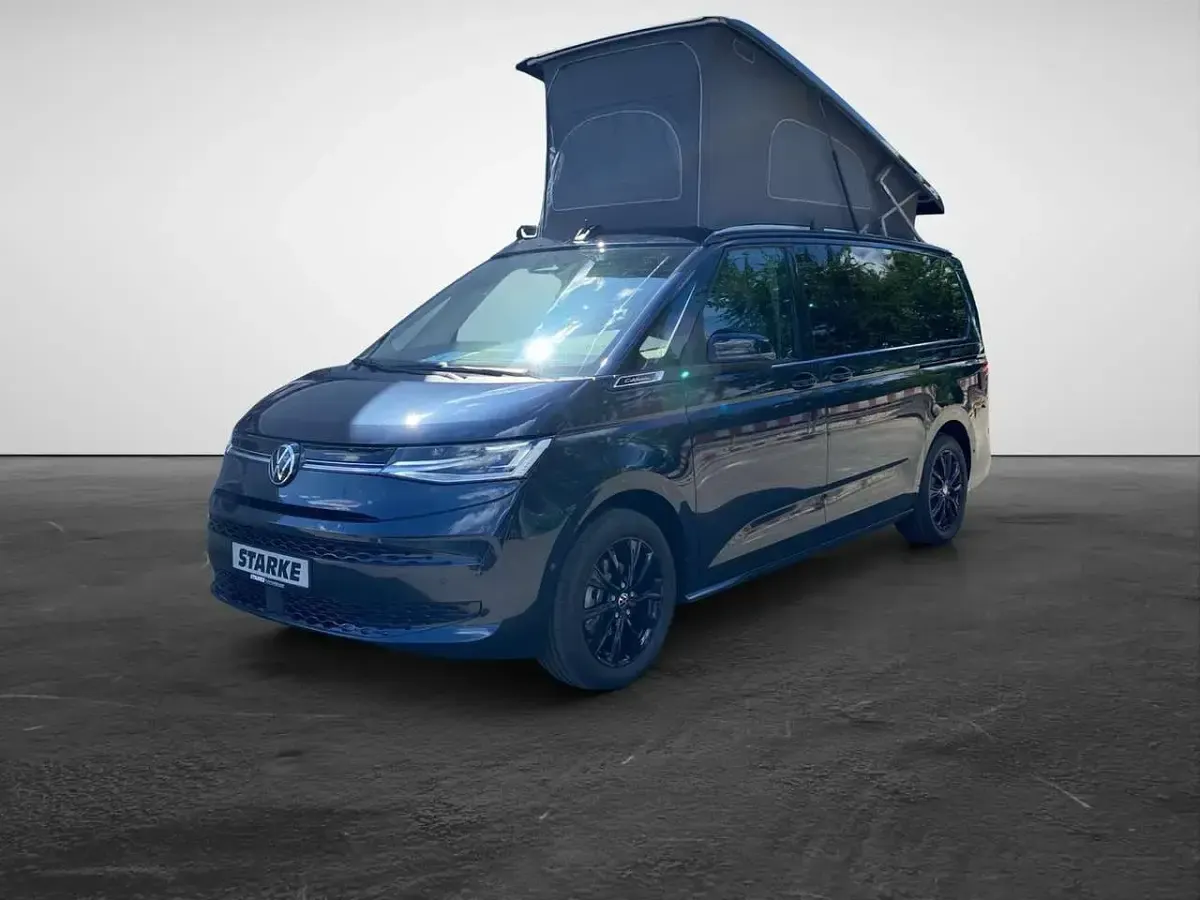 Neu VW California California 150 PS (110 kW) 2026 Starlight blue metallic Van