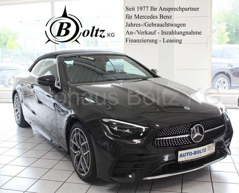 Grau Gebraucht 2023 Mercedes E200 AMG Cabrio | 52.800 € (Fairer Preis) - Bild 1/4