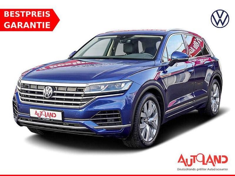 Blau Gebraucht 2018 VW Touareg Atmosphere SUV | 38.990 € (Superpreis) - Bild 1/4